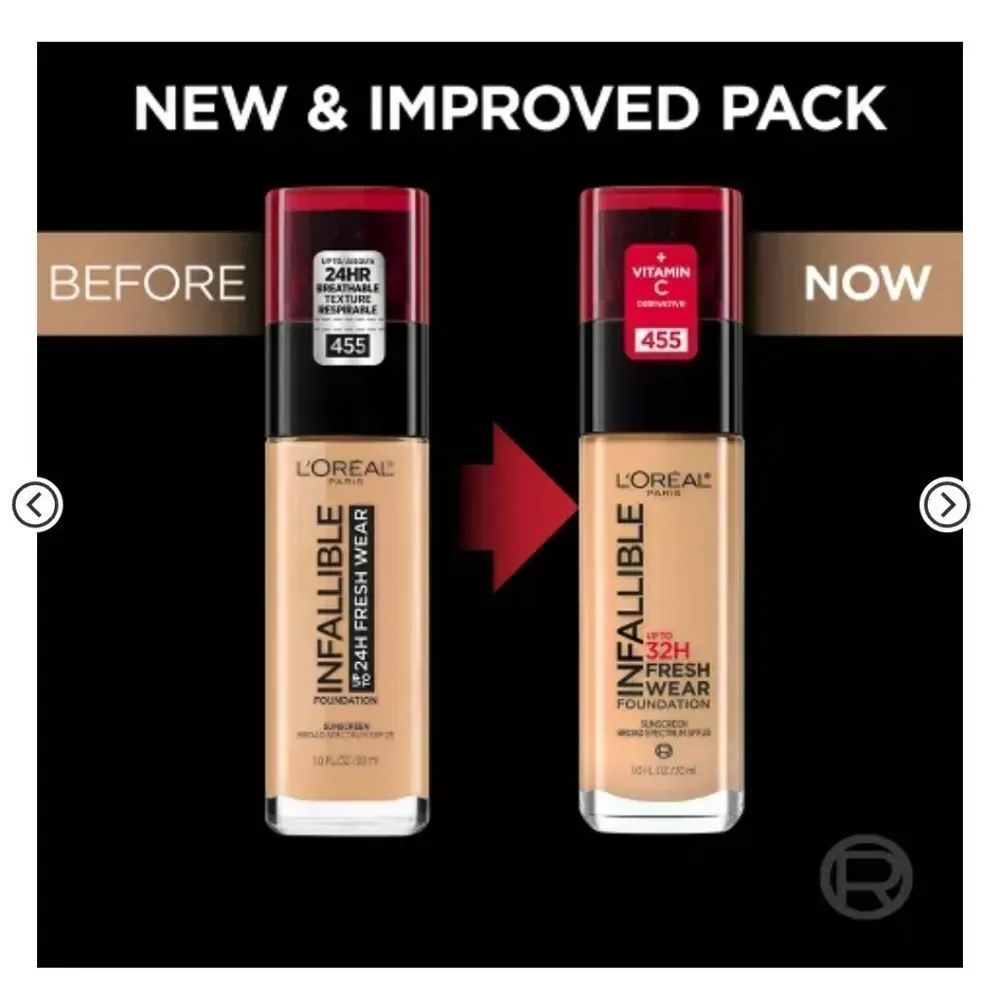 🆕💄NEW!! L'Oreal Infallible 24HR Fresh Wear Foundation - 425, Linen